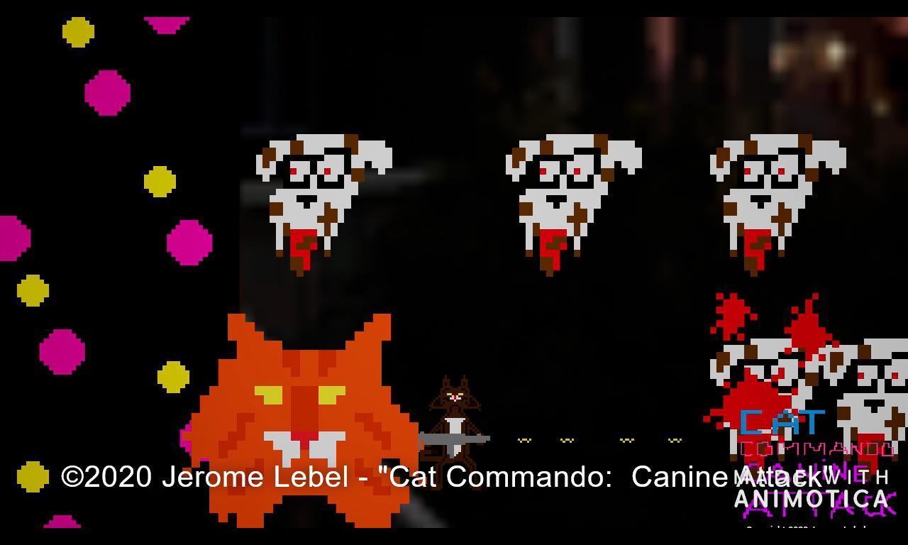 Cat Commando: Canine Attack