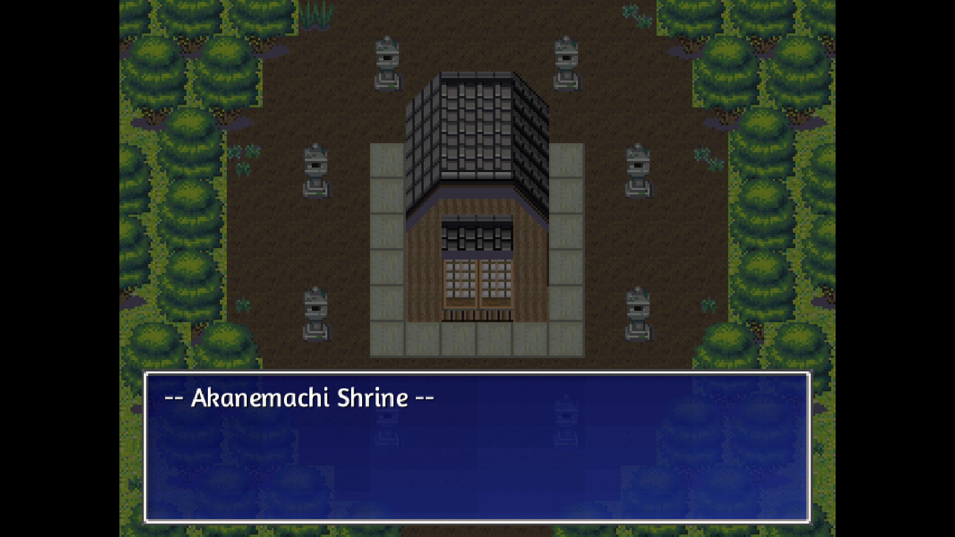 Pixel Town: Akanemachi Mystery gameplay visual