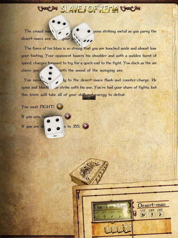Gamebook Adventures 3: Slaves of Rema