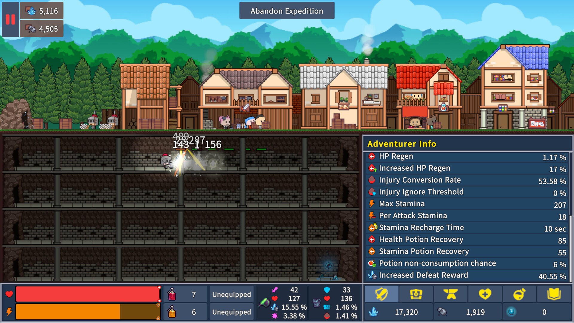 Dungeonborne Settlement gameplay visual