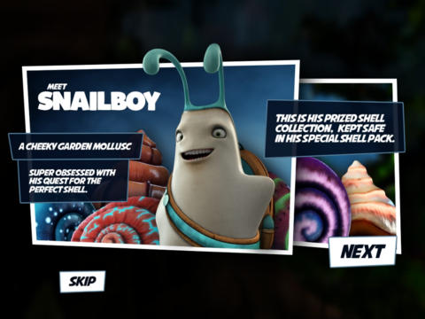 Snailboy, An Epic Adventure gameplay visual
