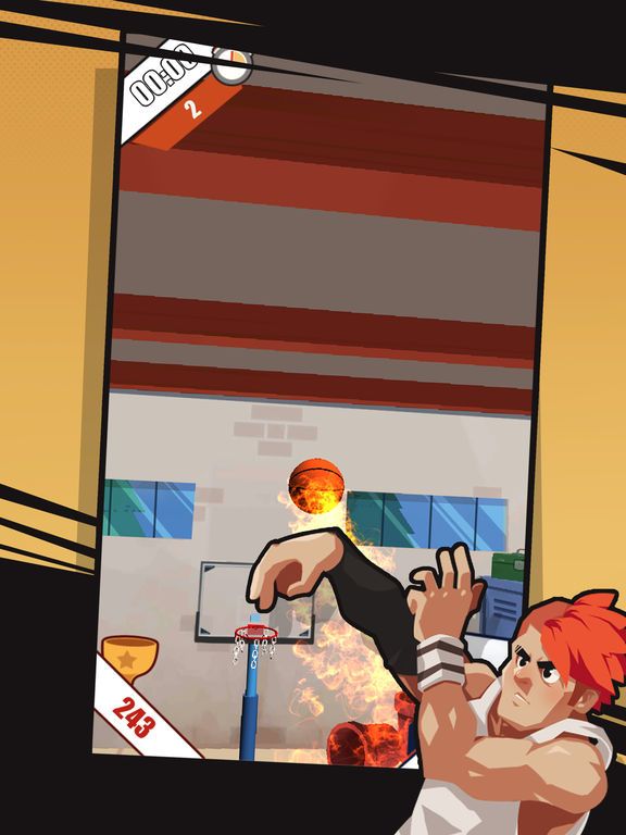 Flick Basketball Shooting