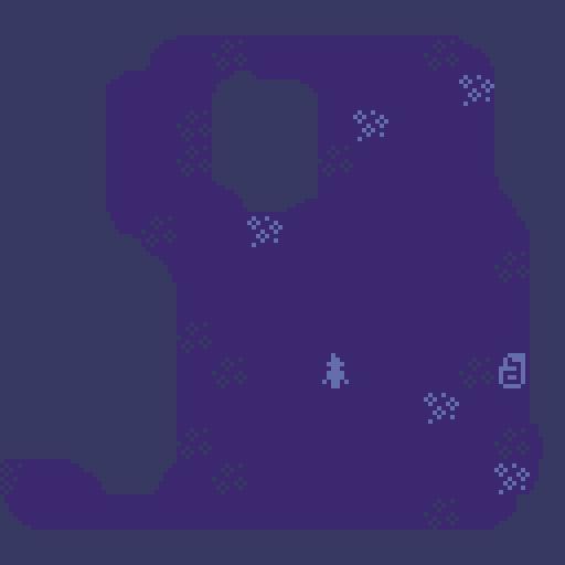 with violets in her lap