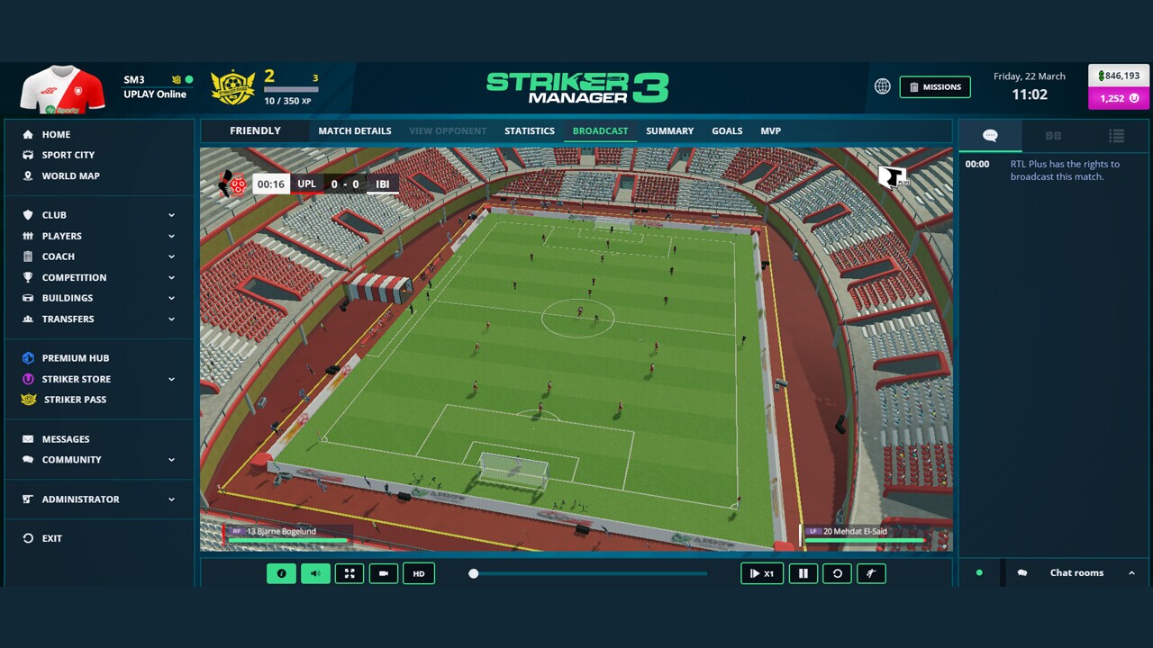 Striker Manager 3