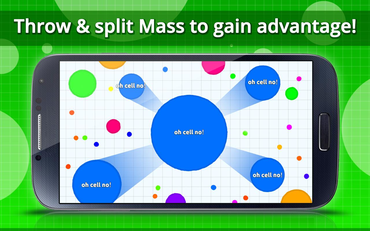 Agar.io gameplay visual