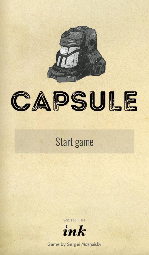 Capsule game