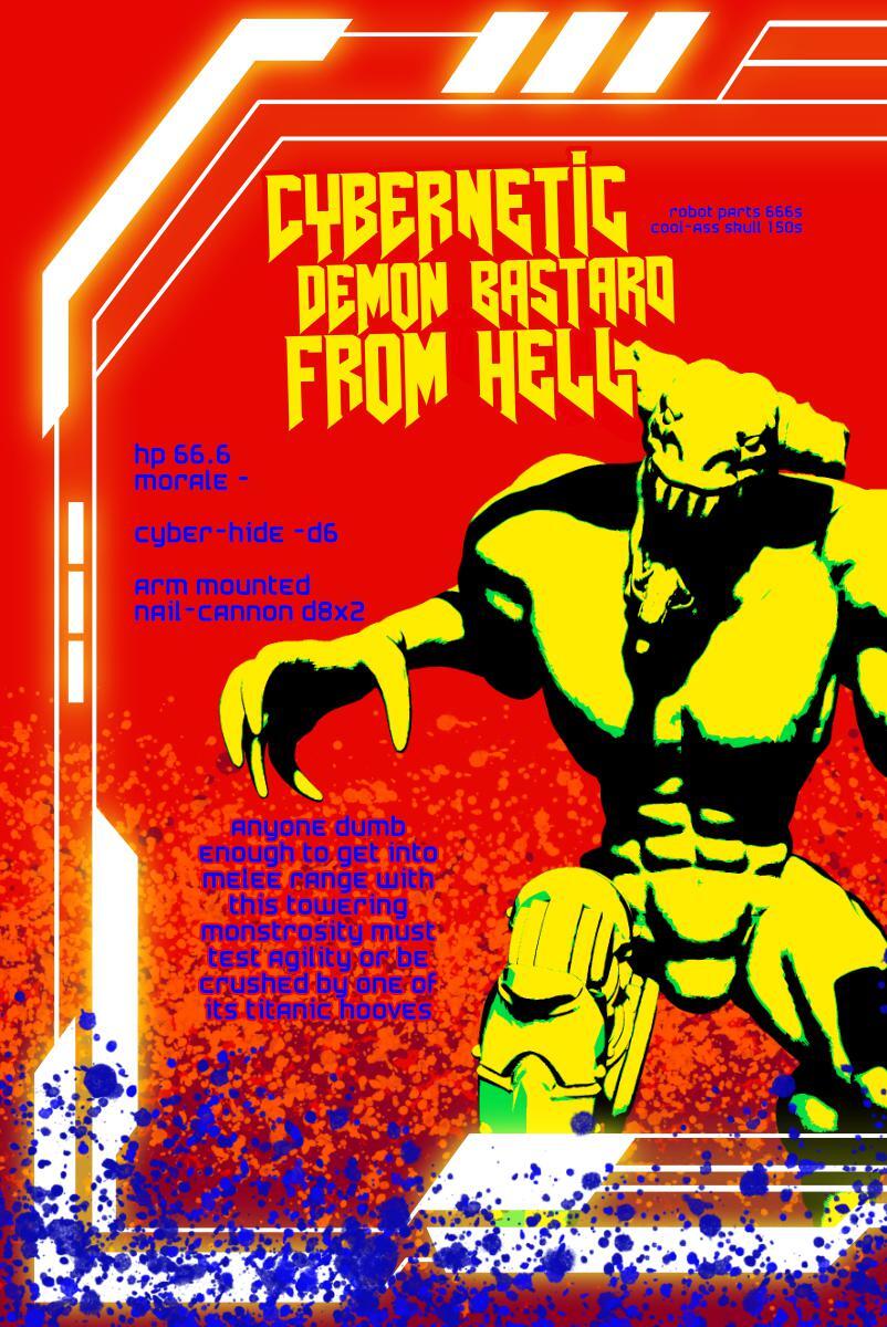 Cybernetic Demon Bastard from Hell
