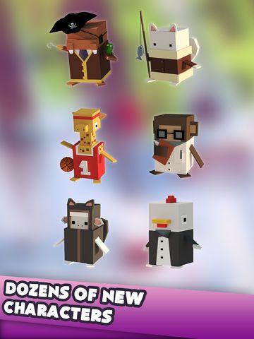 Crossy Barrier Dash - Reckless Road Rush Block 3 Free Edition