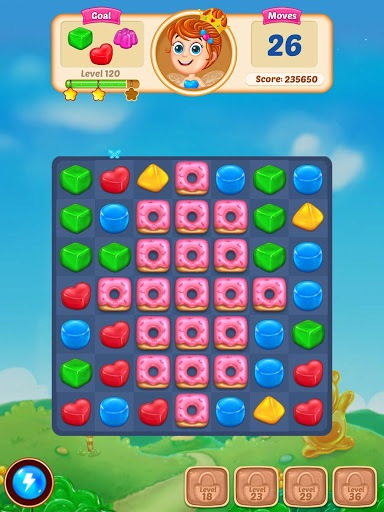 Gummy Paradise - Free Match 3 Puzzle Game