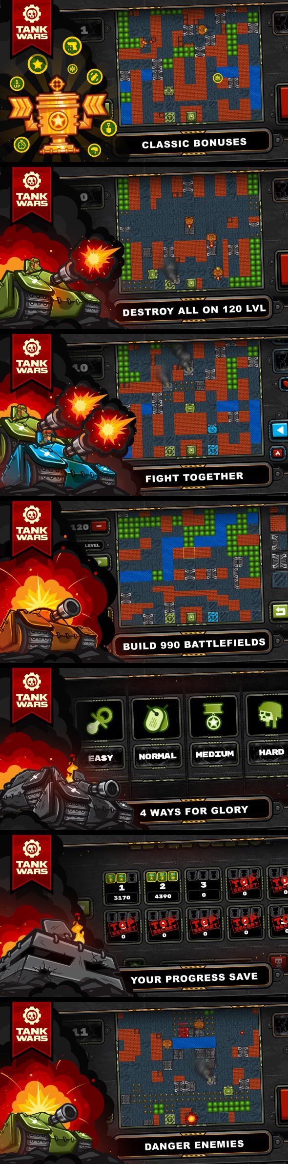 Tank Wars | HTML5 - Mobile