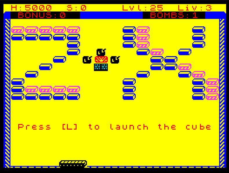 Brickz! (GEOMETRICA - Enhanced) ZX Next