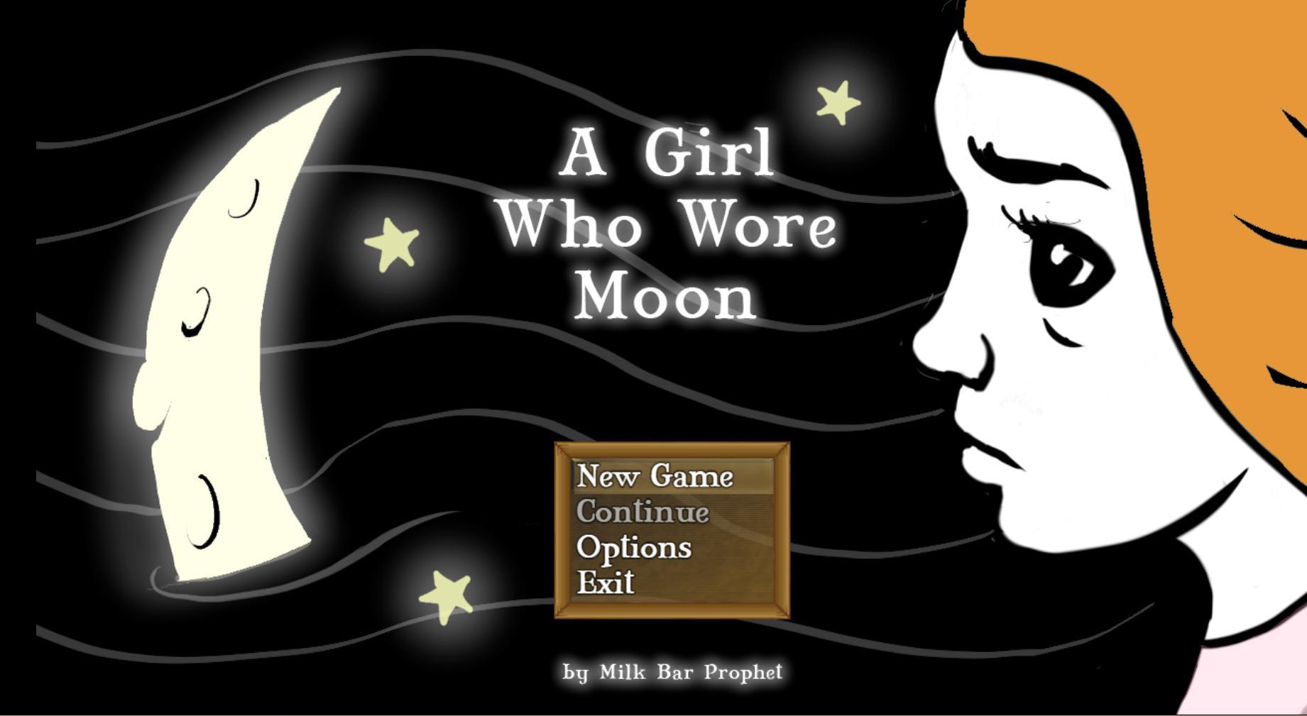 A Girl Who Wore the Moon