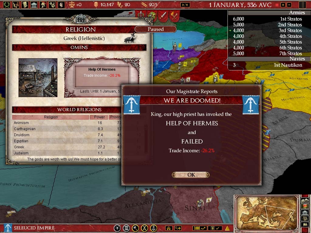 Europa Universalis: Rome - Gold Edition