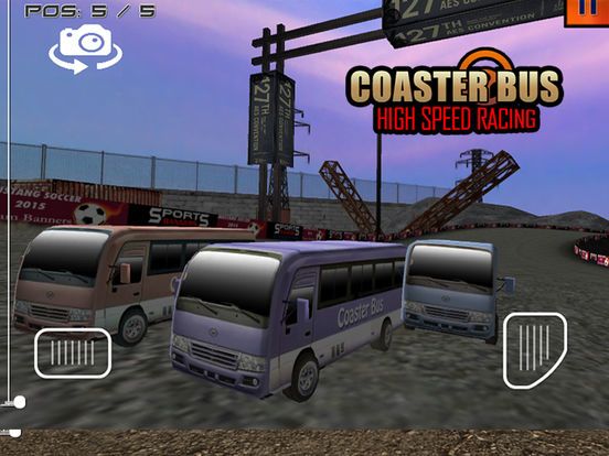 Coaster Bus High Speed Racing