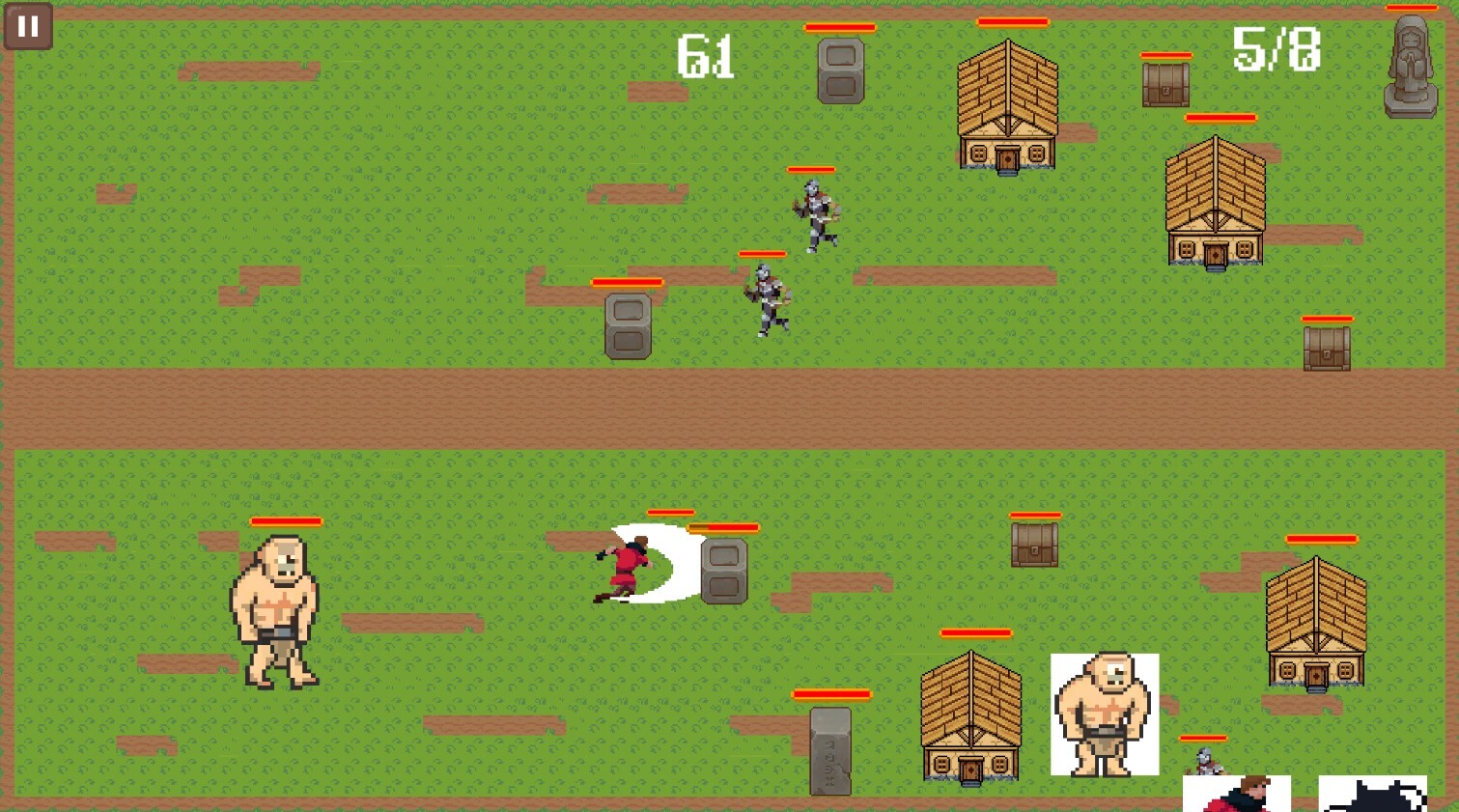 Village Invader (Winter)