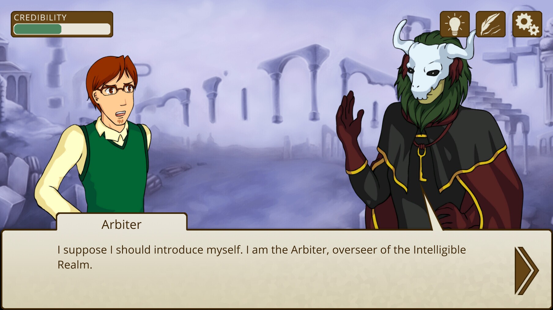 Socrates Jones: Pro Philosopher gameplay visual