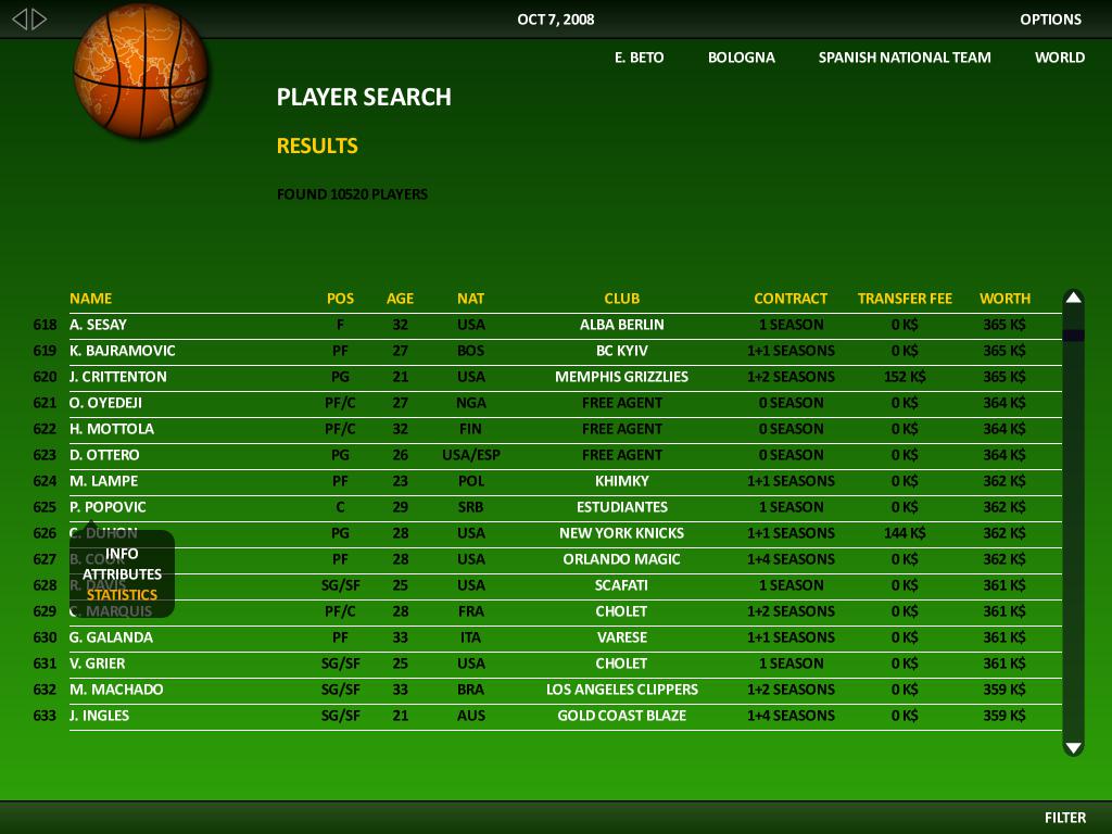 World Basketball Manager 2009