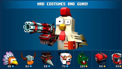 Mad GunZ - Battle Royale, online, shooting games gameplay visual