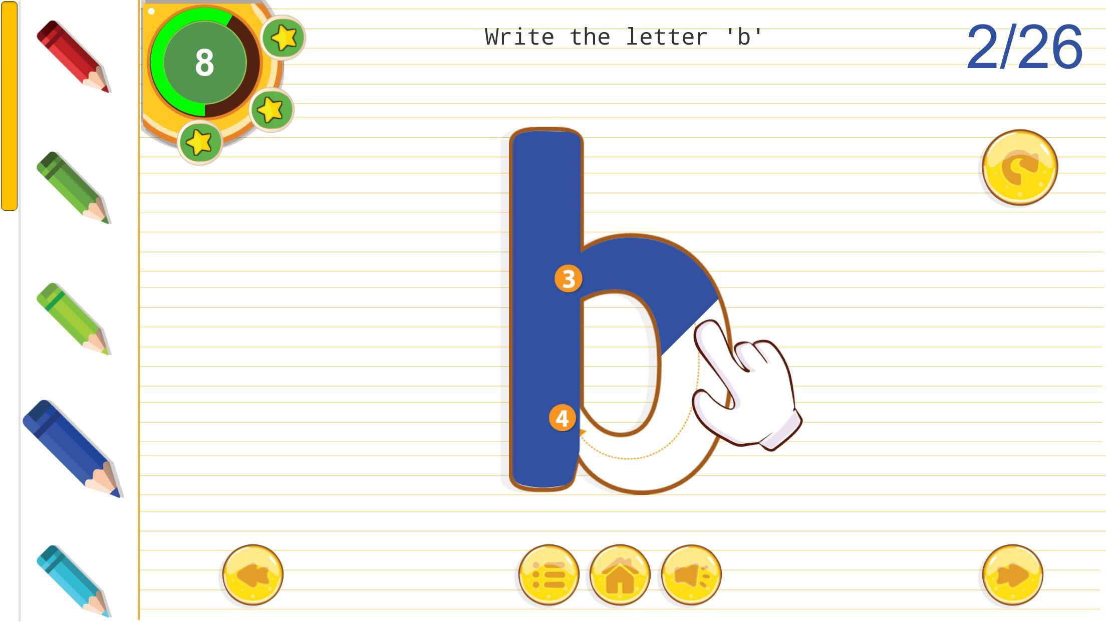 Easy Alphabet Tracing