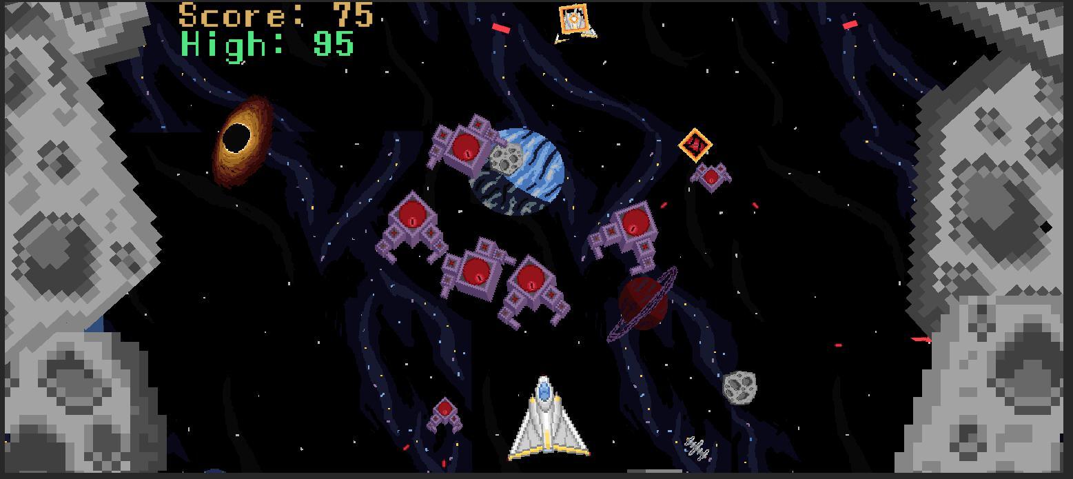 2D shooter (clouds.mai)