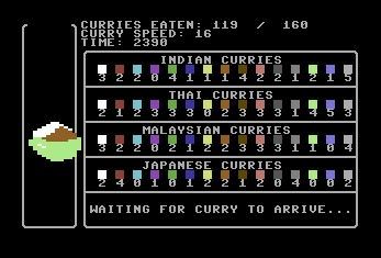 Rose's Curry Clicker for Commodore 64