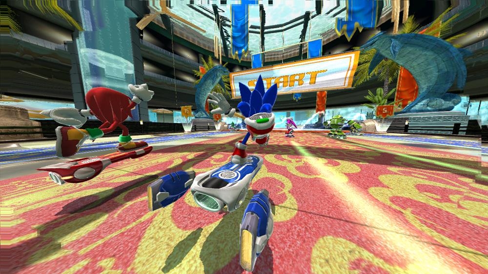 Бесплатные игры про соника. Гонки в Sonic Riders. Sonic Riders Xbox.