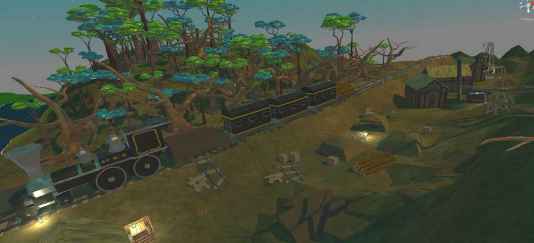 The Rail, the River and the Bush