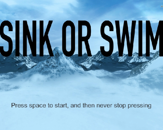 Sink or Swim, or Fly Rabbit Fly