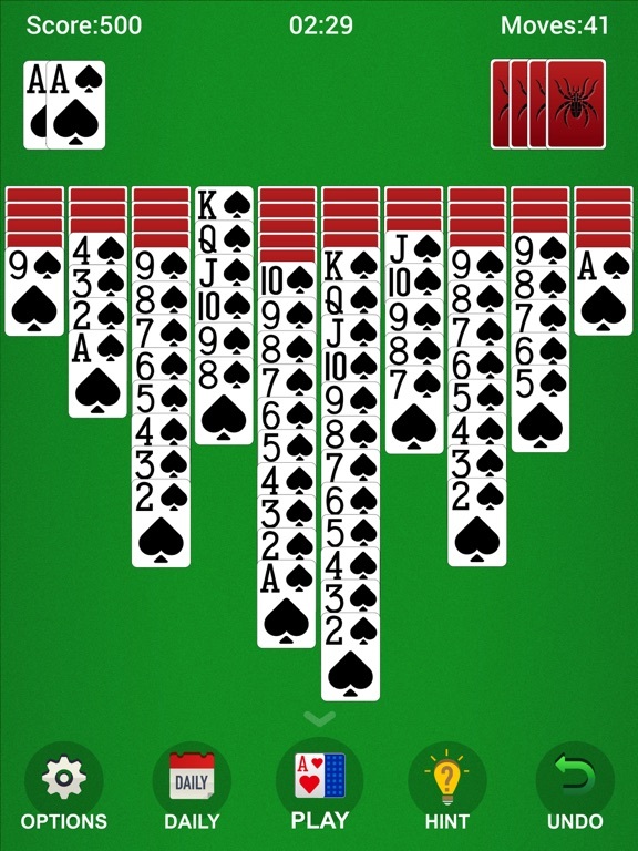 .Spider Solitaire!