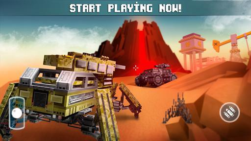Blocky Cars - Online Shooting Game