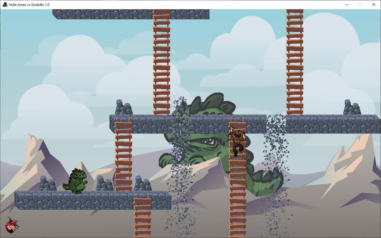 Indie Jones vs Godzillu