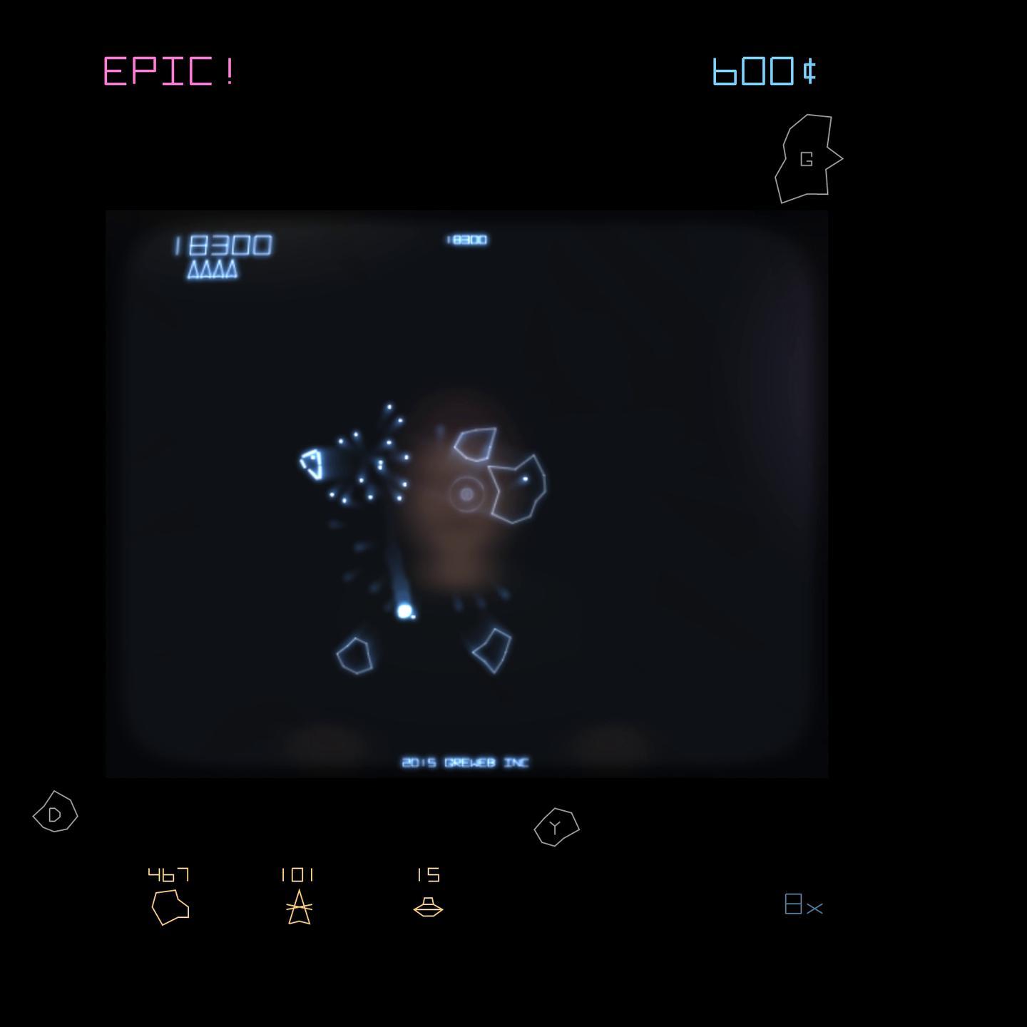 Behind Asteroids, The Dark Side