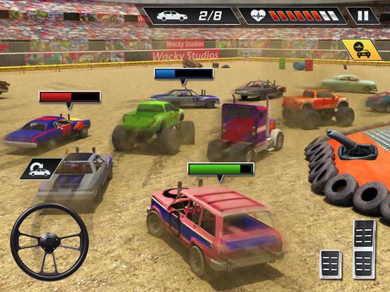 Xtreme Demolition Derby Racing Car Crash Simulator