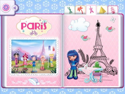 Strawberry Shortcake Holiday Hair