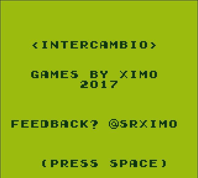Intercambio - Gameboy Jam version