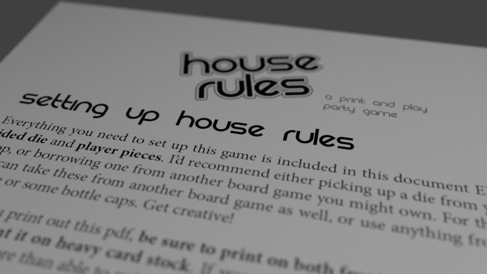 House Rules