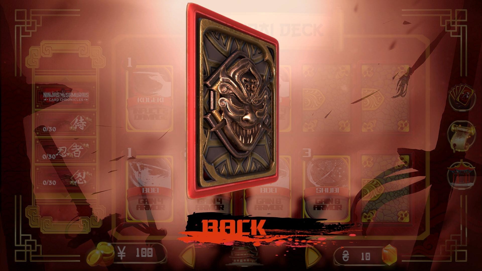 Ninjas vs Samurais Card Chronicles: Blades of the Shinigami