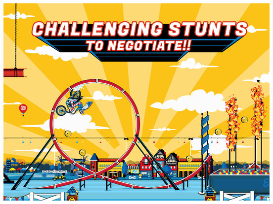 Evel Knievel screenshot