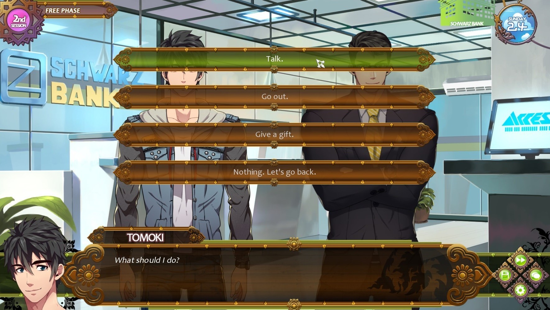 Full Service gameplay visual