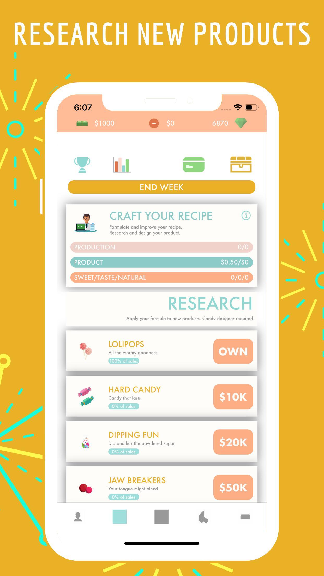 Candy CEO - Business/Management Sim