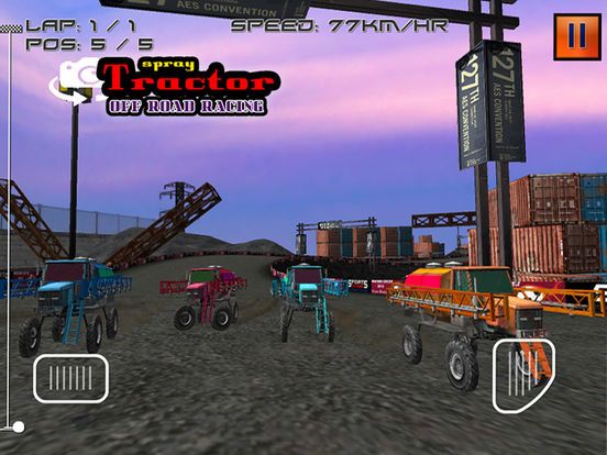 Spray Tractor Offroad Racing