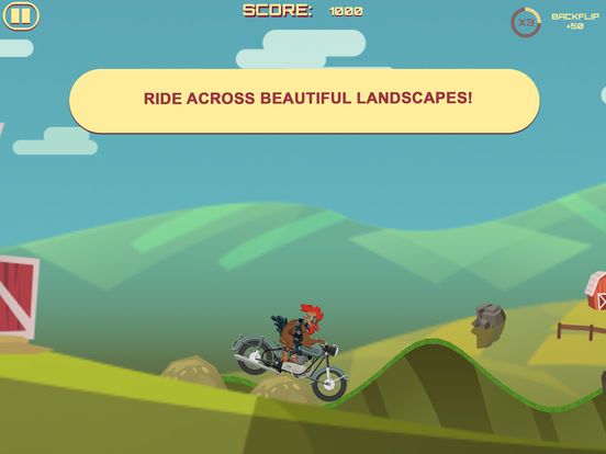 Bike Animal Race: Motorcycle Farm Escape