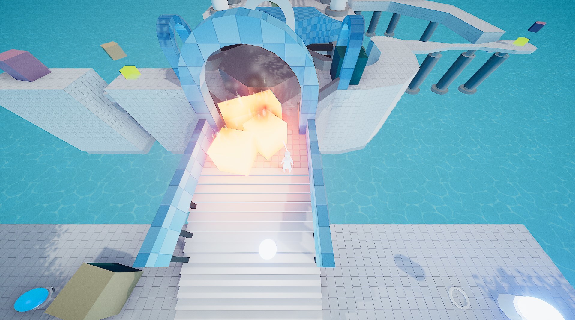 Running in some sort of space wich is some times a little bit lacking of some kind of space