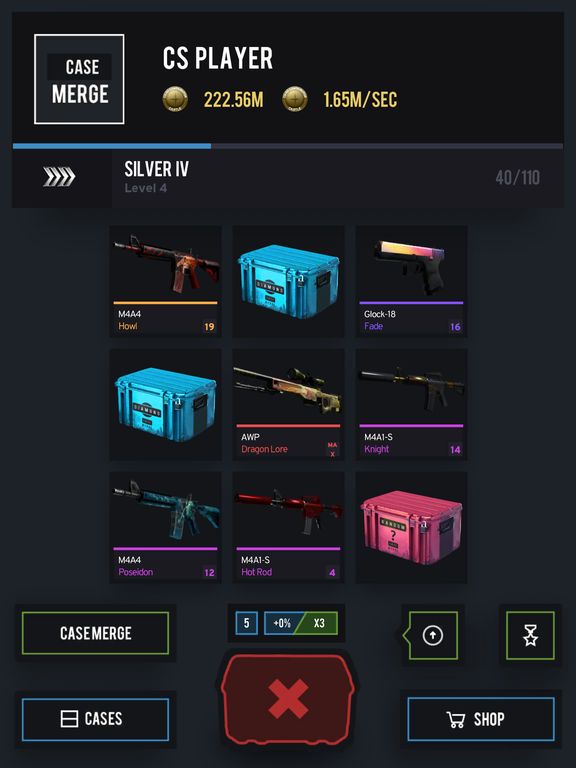 Case Merge - Case Simulator