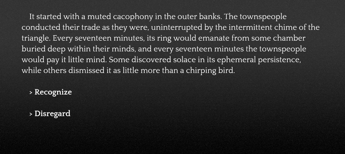 Din in the Seventeenth Minute