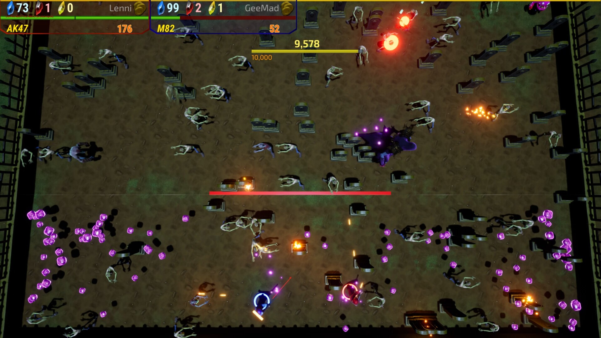 Zombiepede screenshot
