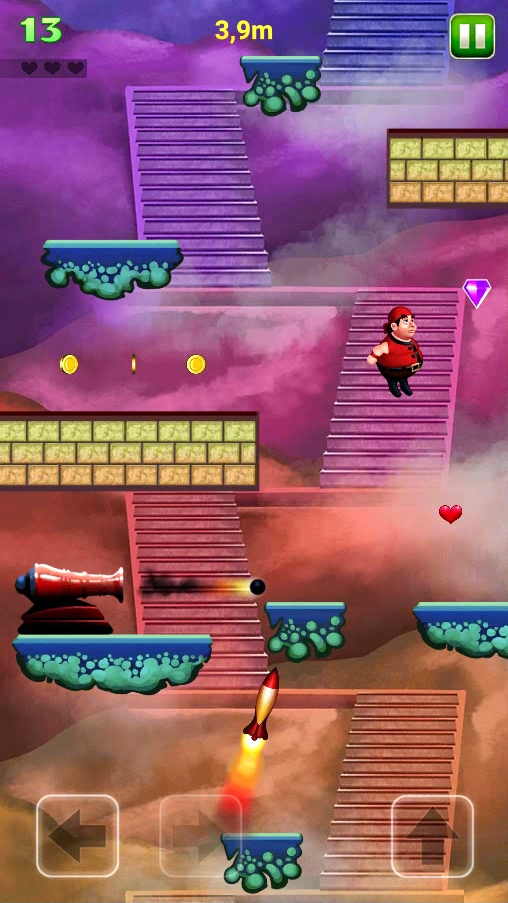 Zoom or Boom: Jumping Pirate