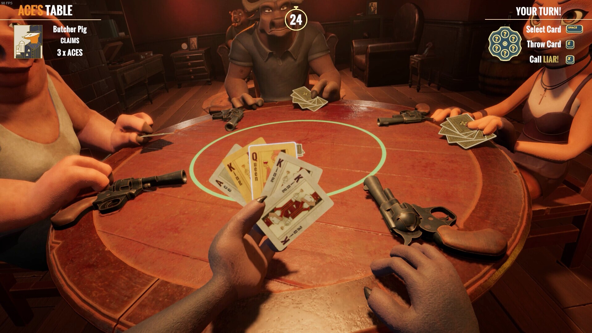 Liar's Bar Steam Account