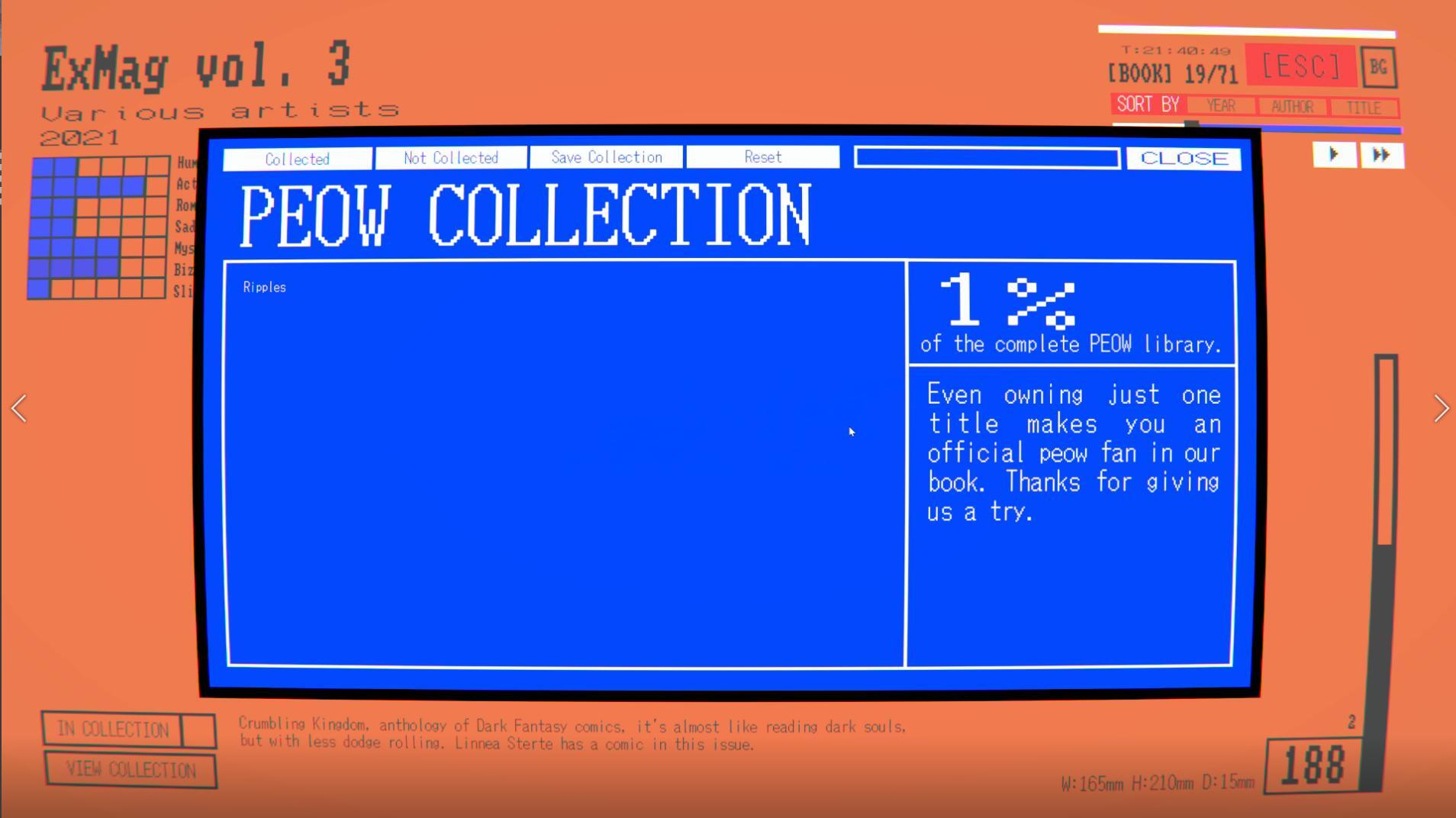 PEOW 3D VISUAL ARCHIVE