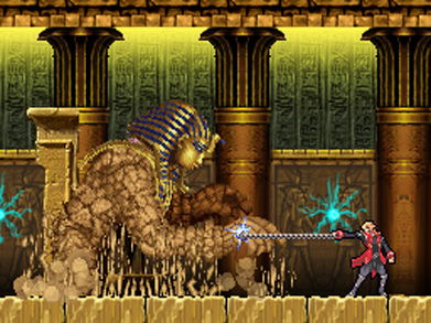 Castlevania: Portrait of Ruin gameplay visual